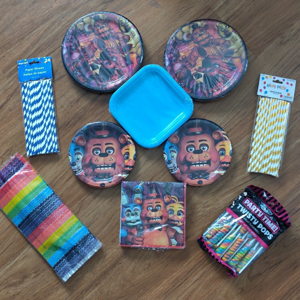Fnaf party supplies